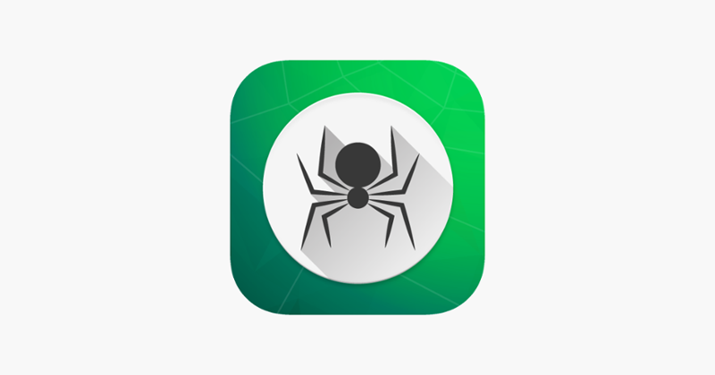 Spider Solitaire Card Game. Game Cover