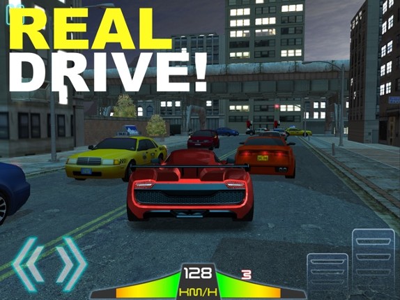 Sport Car Driving Night Extreme Parking Simulator screenshot