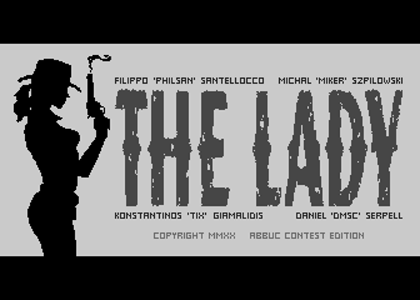 The Lady (Atari 8-bit computers) Game Cover