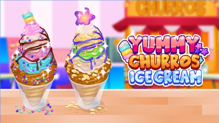 Yummy Churros Ice Cream Image