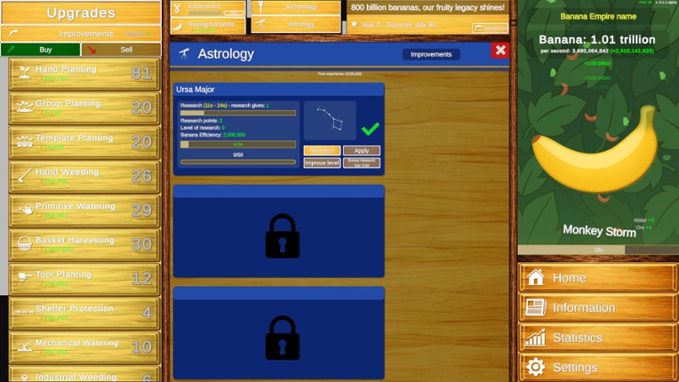 Banana Chaos Clicker screenshot