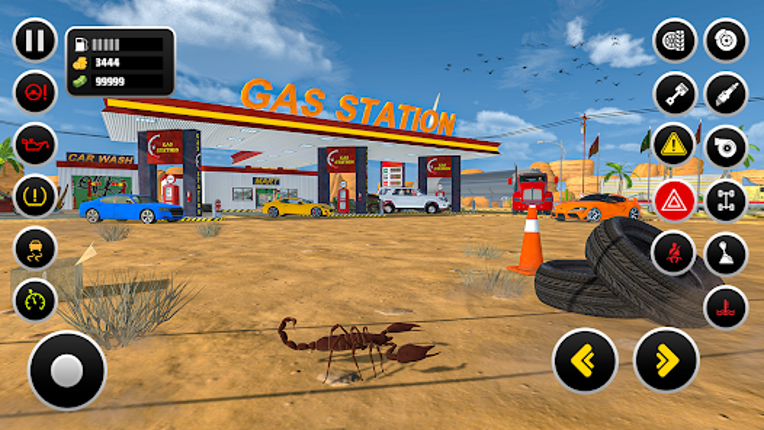 Gas Station Simulator Game 3D Image