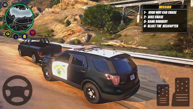 Police Van Driving: Cop Games Image