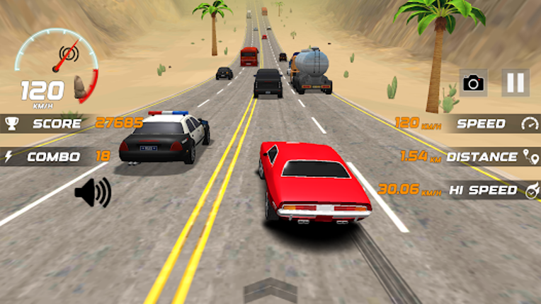 Heavy Traffic Rider Car Game Image