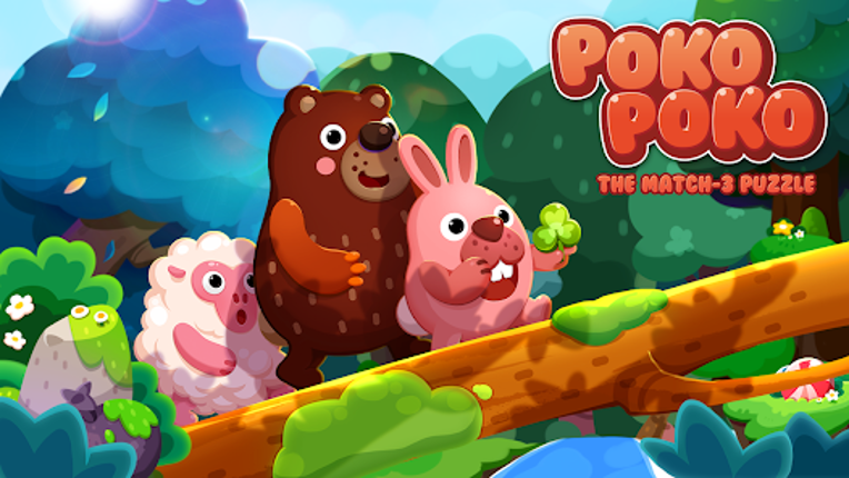 Pokopoko: Bunny Match 3 Puzzle screenshot