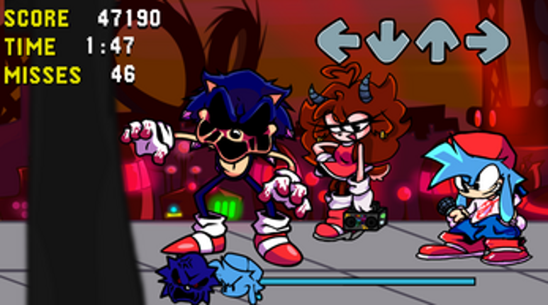 Friday Night Funkin' VersuS Sonic E.X.E ENCORED: REBOOT screenshot