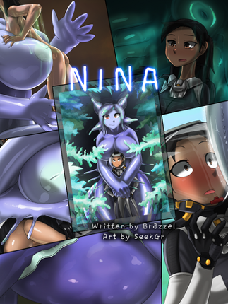 Nina - an Illustrated Vore Science Fiction Image