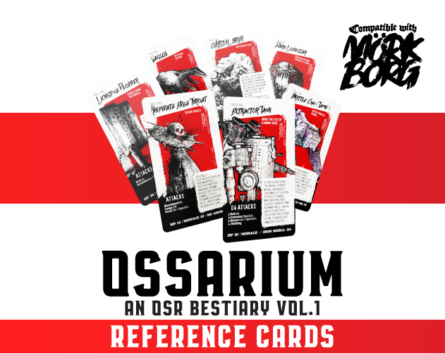 Games like Ossarium Vol. 1 - Reference Cards