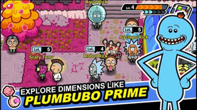 Pocket mortys screenshot