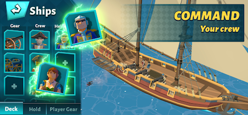 Pirate Legends: Sea Battle screenshot