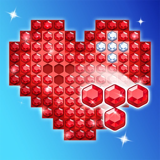 Games like Sparkle Gem Color Puzzle