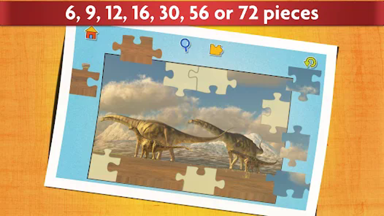 Dinosaurs Jigsaw Puzzles Game screenshot
