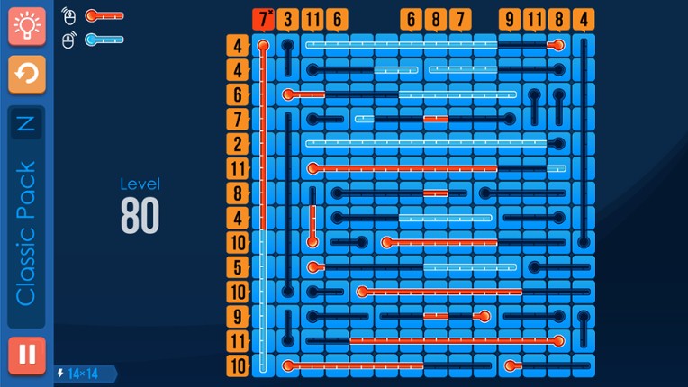 Grids of Thermometers Image