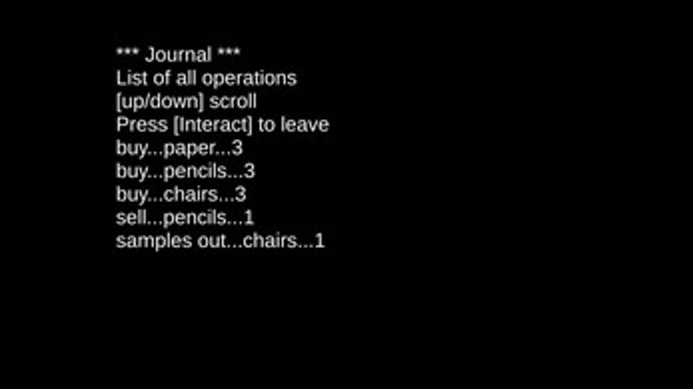 Inventory management 3D screenshot