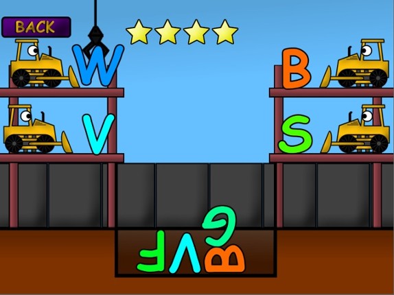 Kids Trucks: Alphabet Letter Identification Games screenshot
