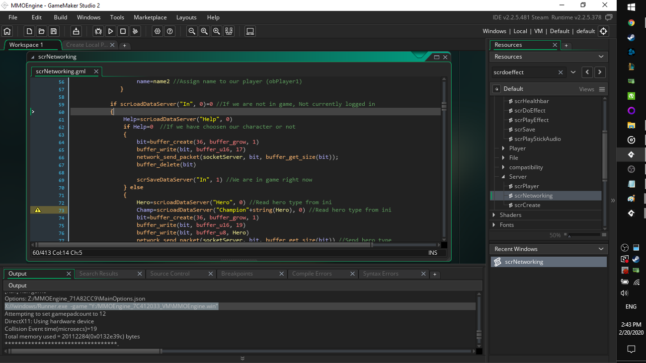 Games like MMO Engine GameMaker Source Code