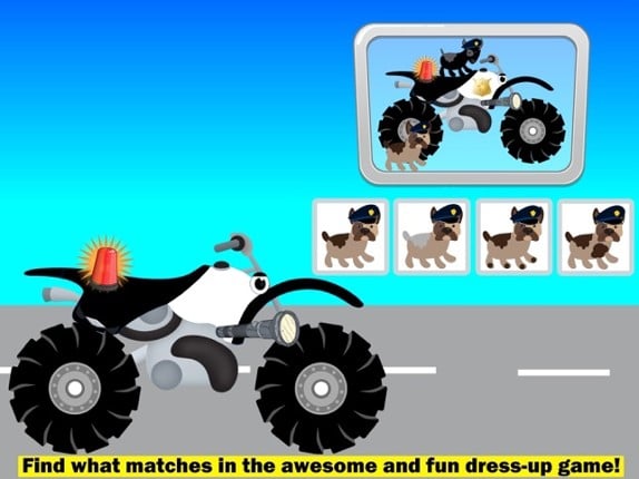 Monster Trucks Game Kids FULL screenshot