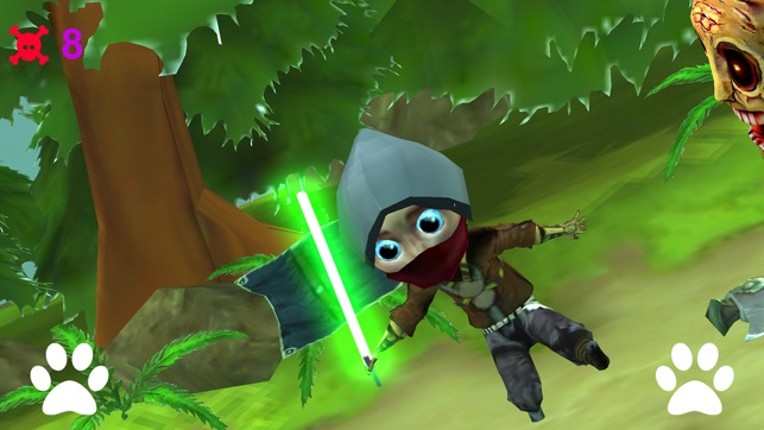Ninja Fight With Zombies screenshot