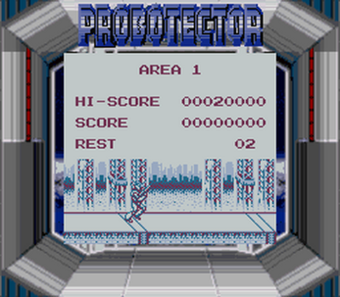 PROBOTECTOR (魂斗羅) SGB Enhanced (Super Game Boy) screenshot