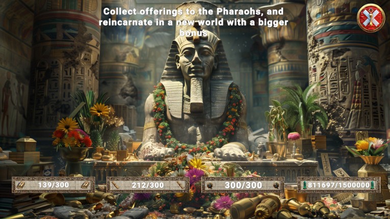 Pyramid Clicker screenshot