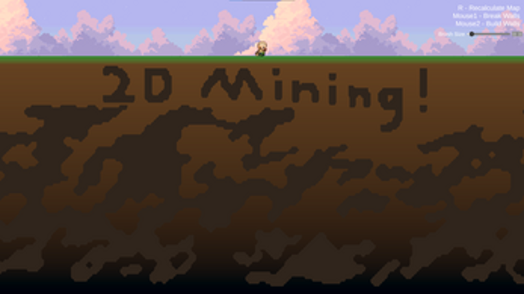 Simple 2D Mesh Generation and Mining System screenshot