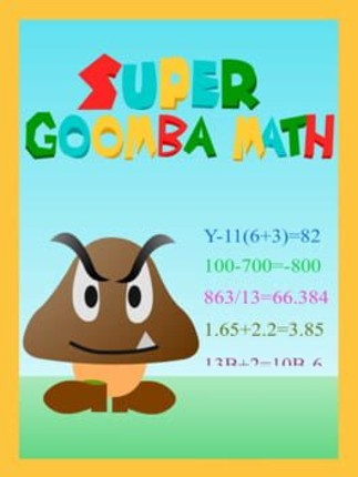Super Goomba Math Image