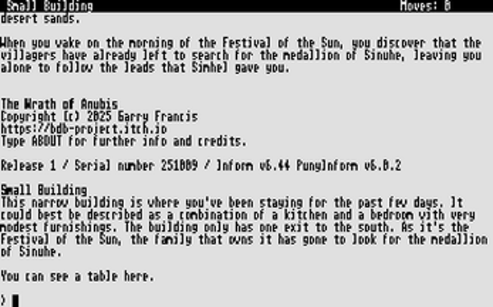 The Wrath of Anubis Image