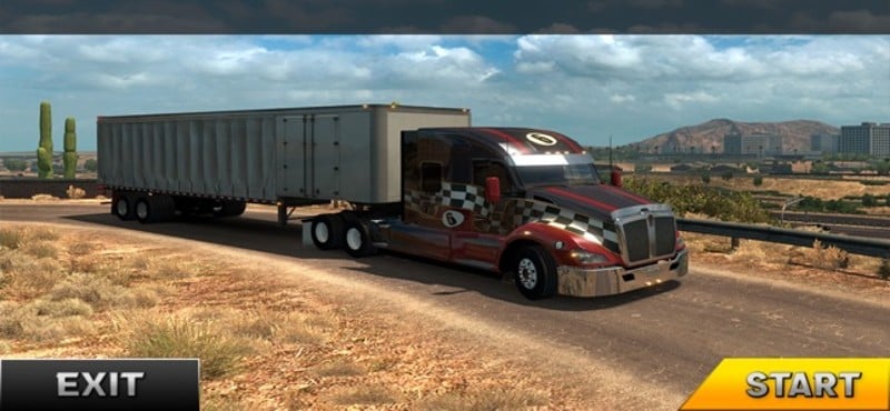 Truck simulator screenshot