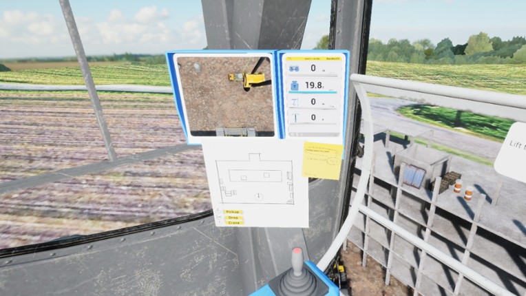 VE GSIM Crane Simulator screenshot