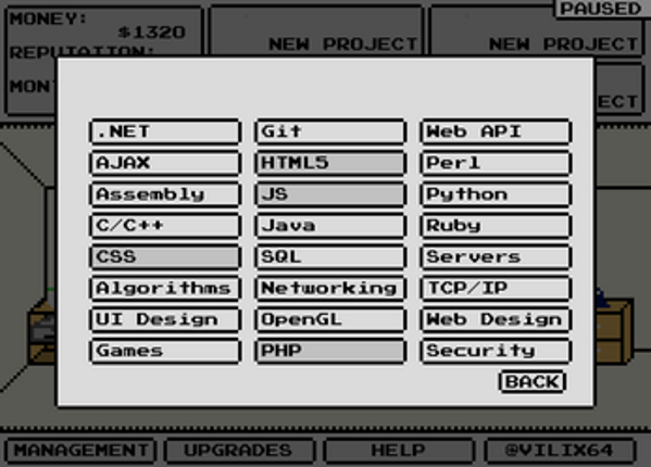 Whipbit Solutions (Software Dev Tycoon) screenshot