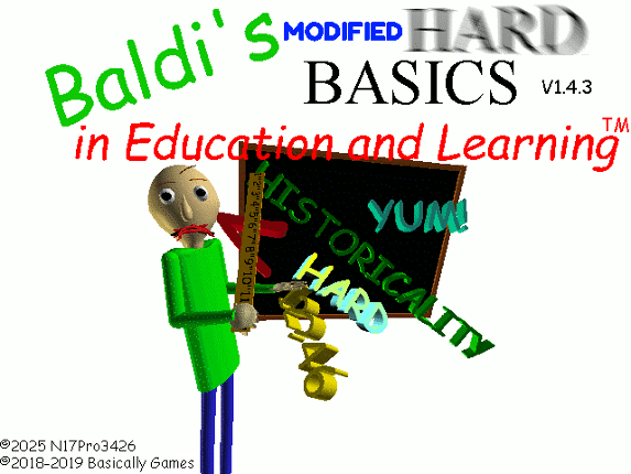 Baldi's Modified Hard Basics Image