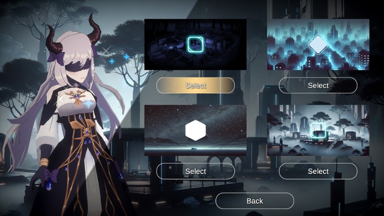 Battle Puzzle 2048: Space Girls screenshot