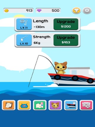 Cat Fishing Master screenshot