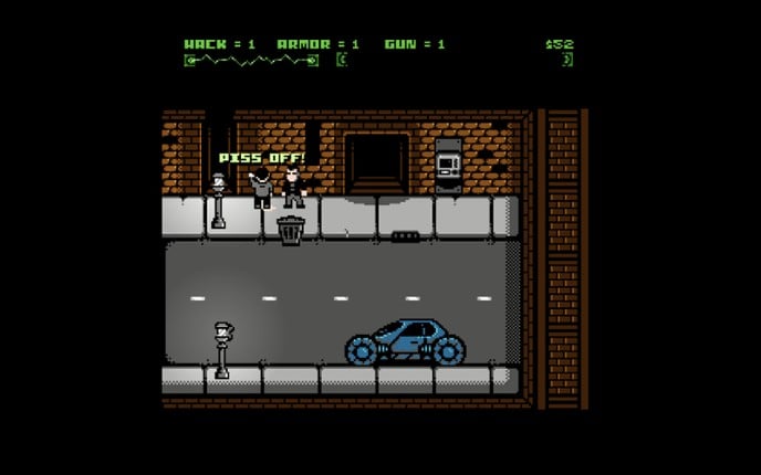 Courier: A Cyberpunk Adventure screenshot