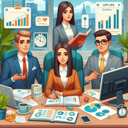 Sim Life - Business Simulator Image