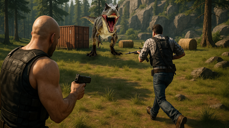 Modern Strike Dino Hunter 3D screenshot