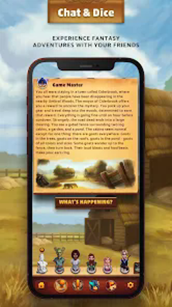 Dungeon Realms: Chat & Roll Image