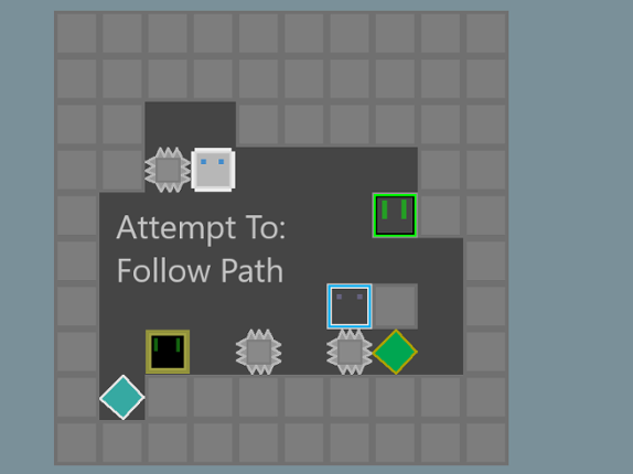 AttemptTo: FollowPath Game Cover