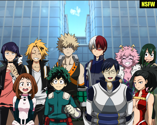 Games like My Hero Story [Rnot2000] - My Hero Academia Parody NSFW Adult VN