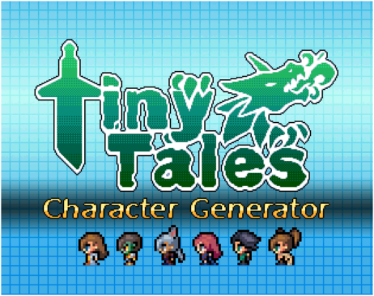 Tiny Tales: Pixel 2D Sprite RPG Character Generator Image