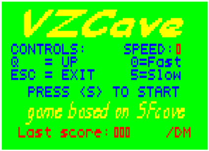 Games like VZcave (VZ200, VZ300)