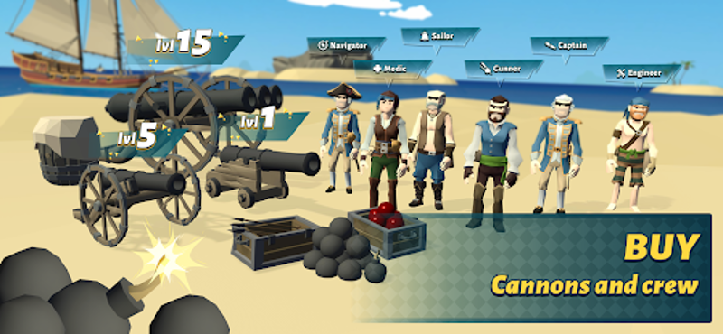 Pirate Legends: Sea Battle Image