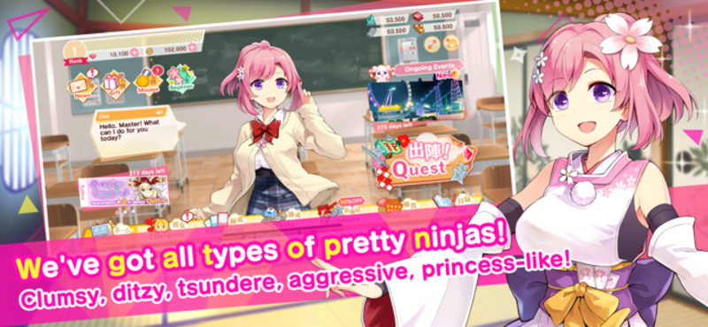 Moe! Ninja Girls RPG Image