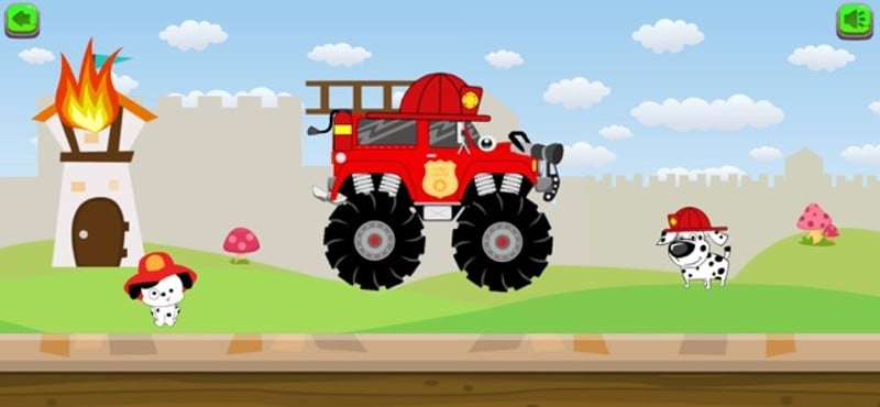 Monster Trucks Game Kids FULL screenshot