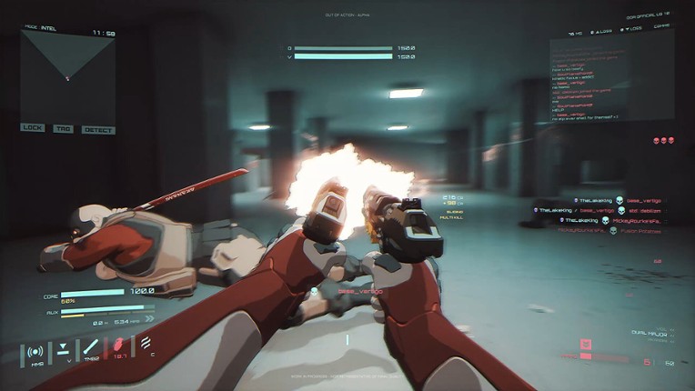 Out of Action screenshot