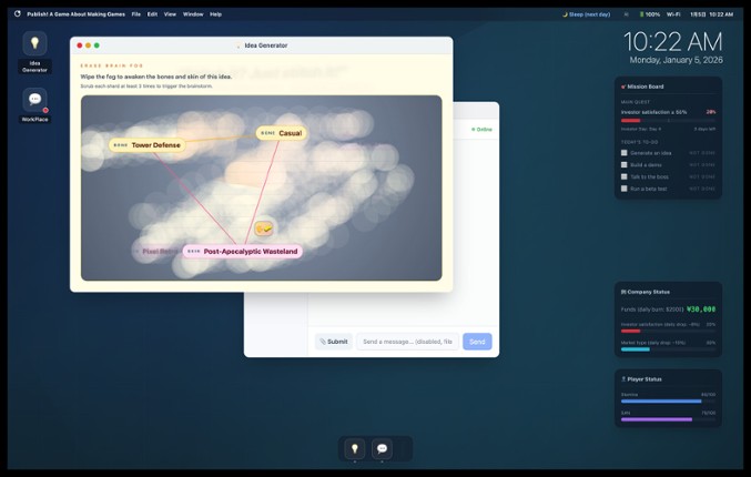 Publish! A Game About Making Games screenshot