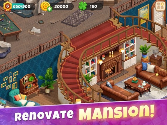 Solitaire Home Design-Fun Game screenshot