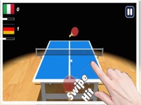 Table Tennis Cup 3D Image