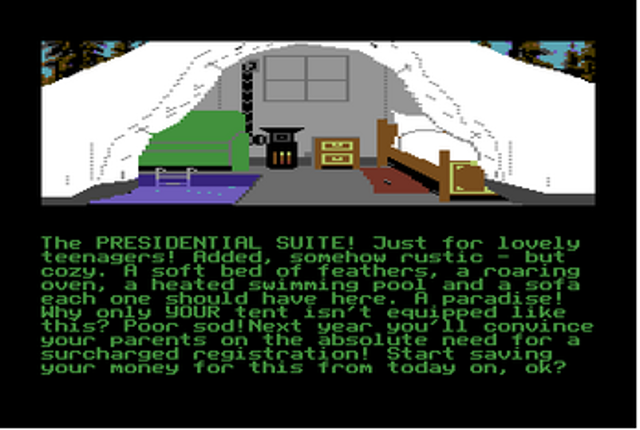 The Camp - Caravan Edition (C64) Image