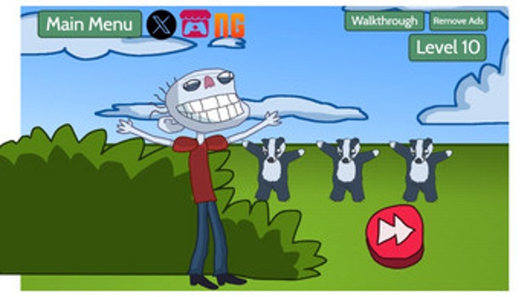 Trollface's Hilarious Internet Adventures! screenshot